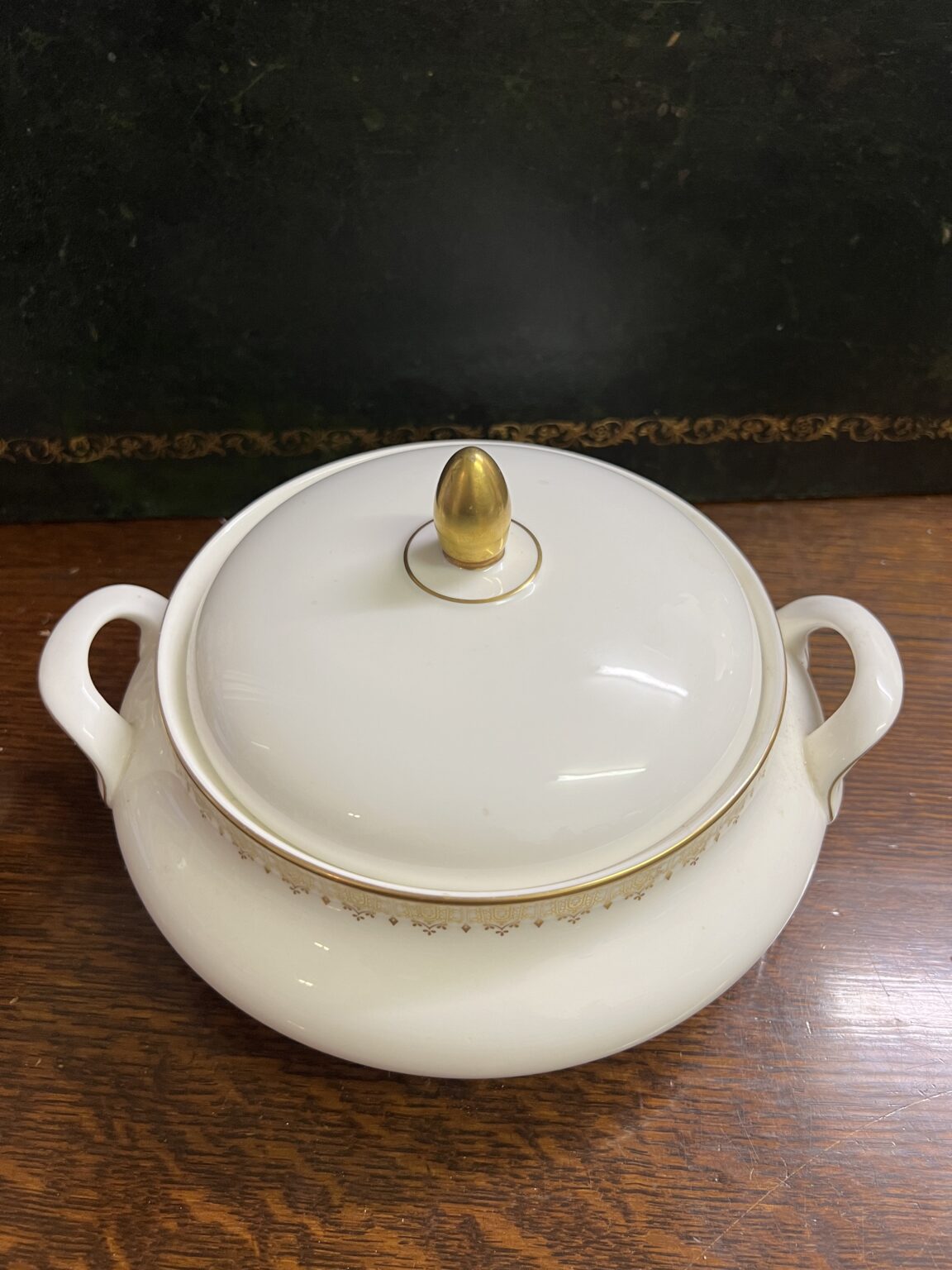 Royal Doulton Gold Lace Lidded Tureen South Perth Antiques Collectables