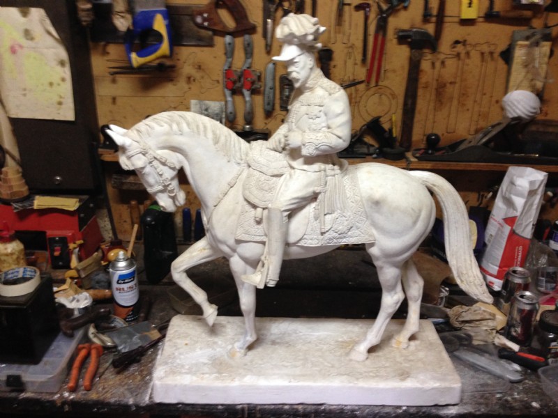 Plaster Figurine repair and re-finish