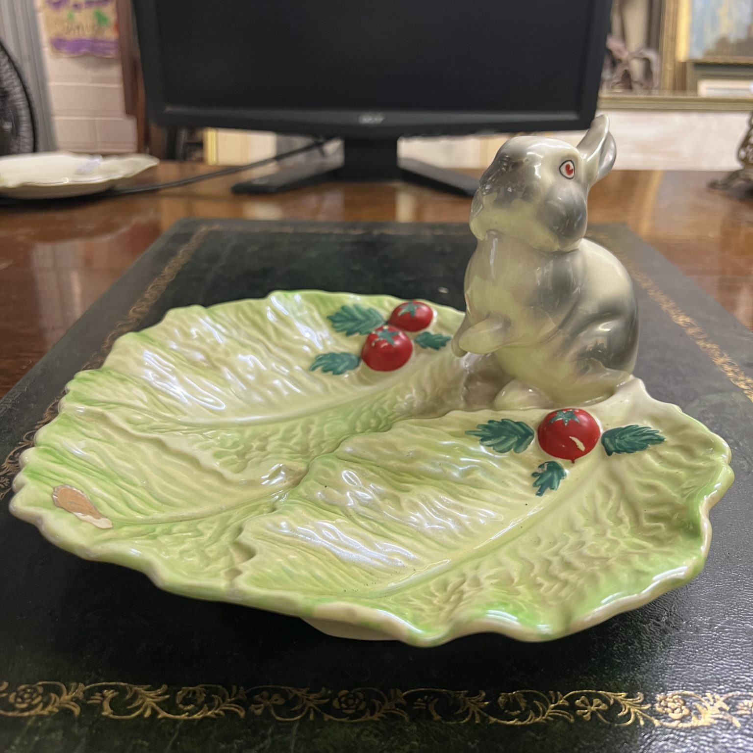 A Wembley Ware rabbit dish - South Perth Antiques & Collectables