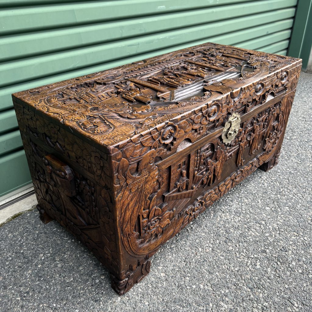 Early 20th Century Chinese Camphor wood chest South Perth Antiques