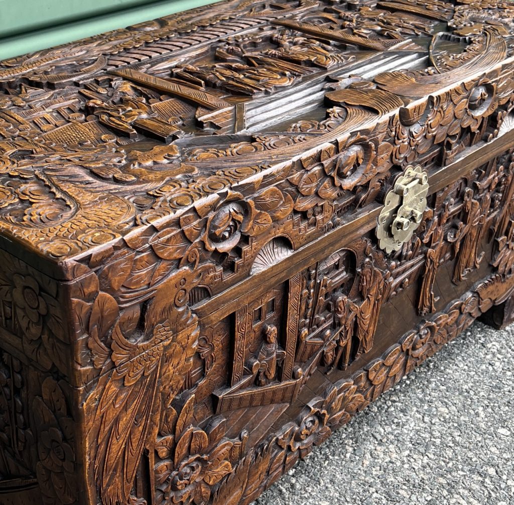 Early 20th Century Chinese Camphor wood chest South Perth Antiques