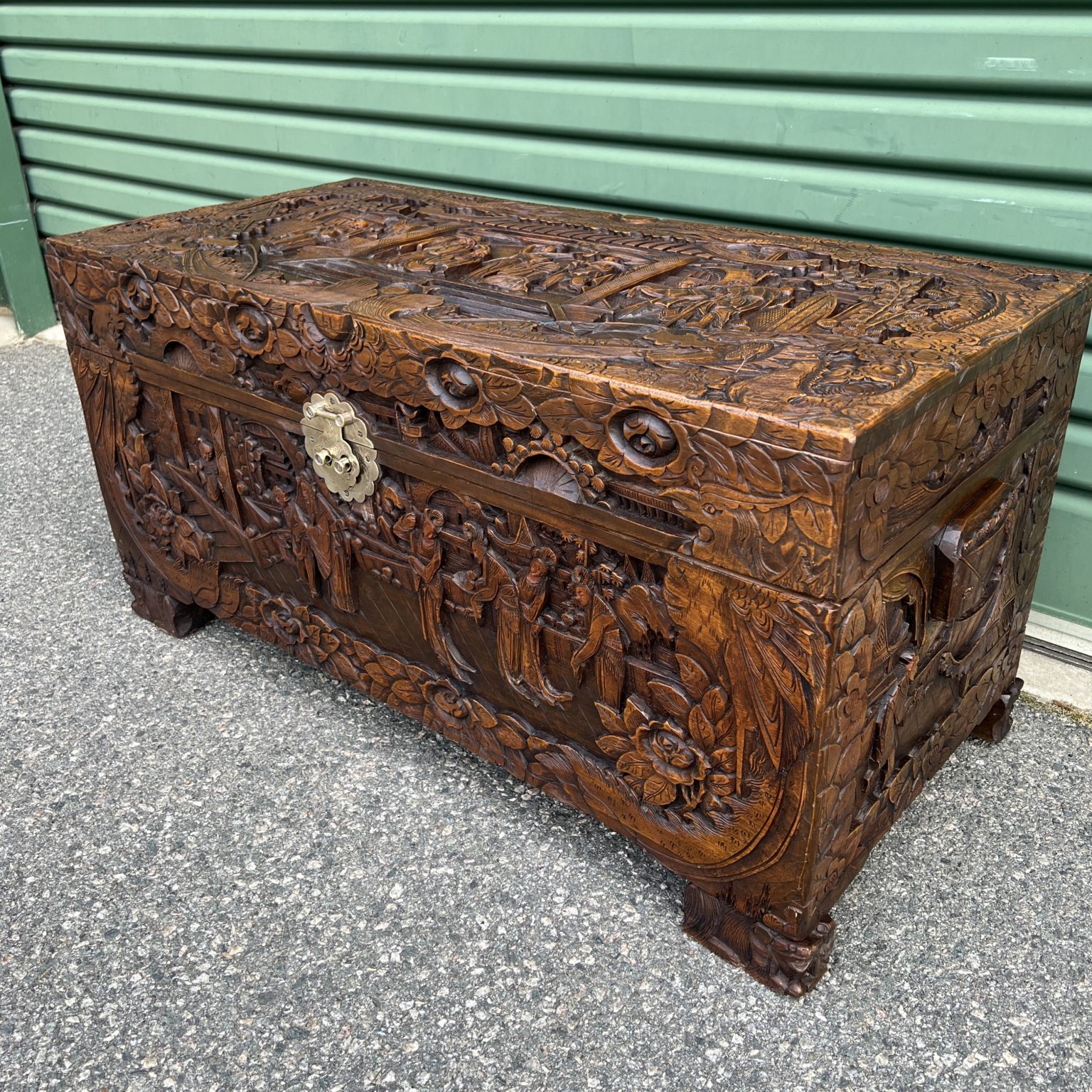 Early 20th Century Chinese Camphor wood chest South Perth Antiques