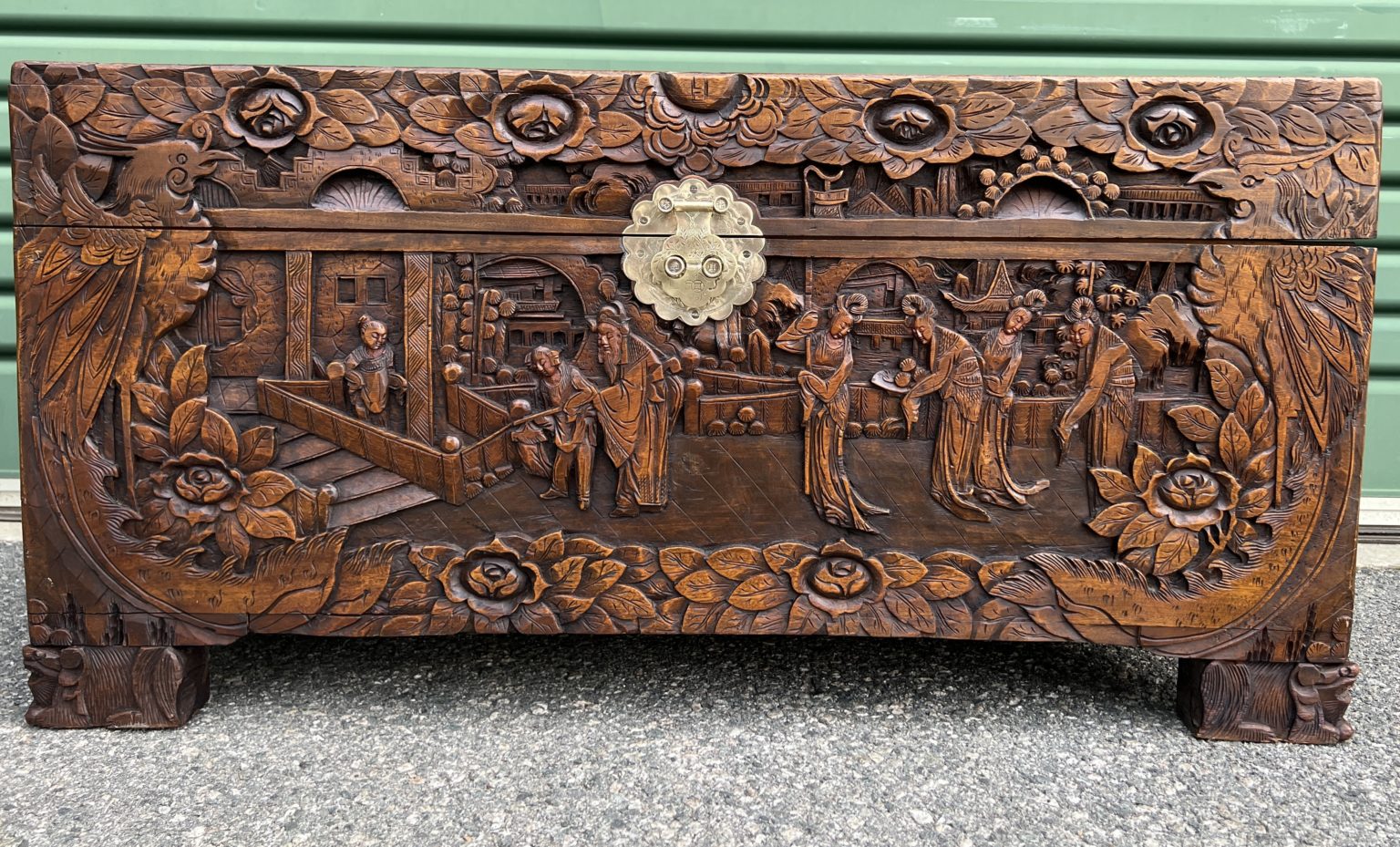 Early 20th Century Chinese Camphor wood chest South Perth Antiques