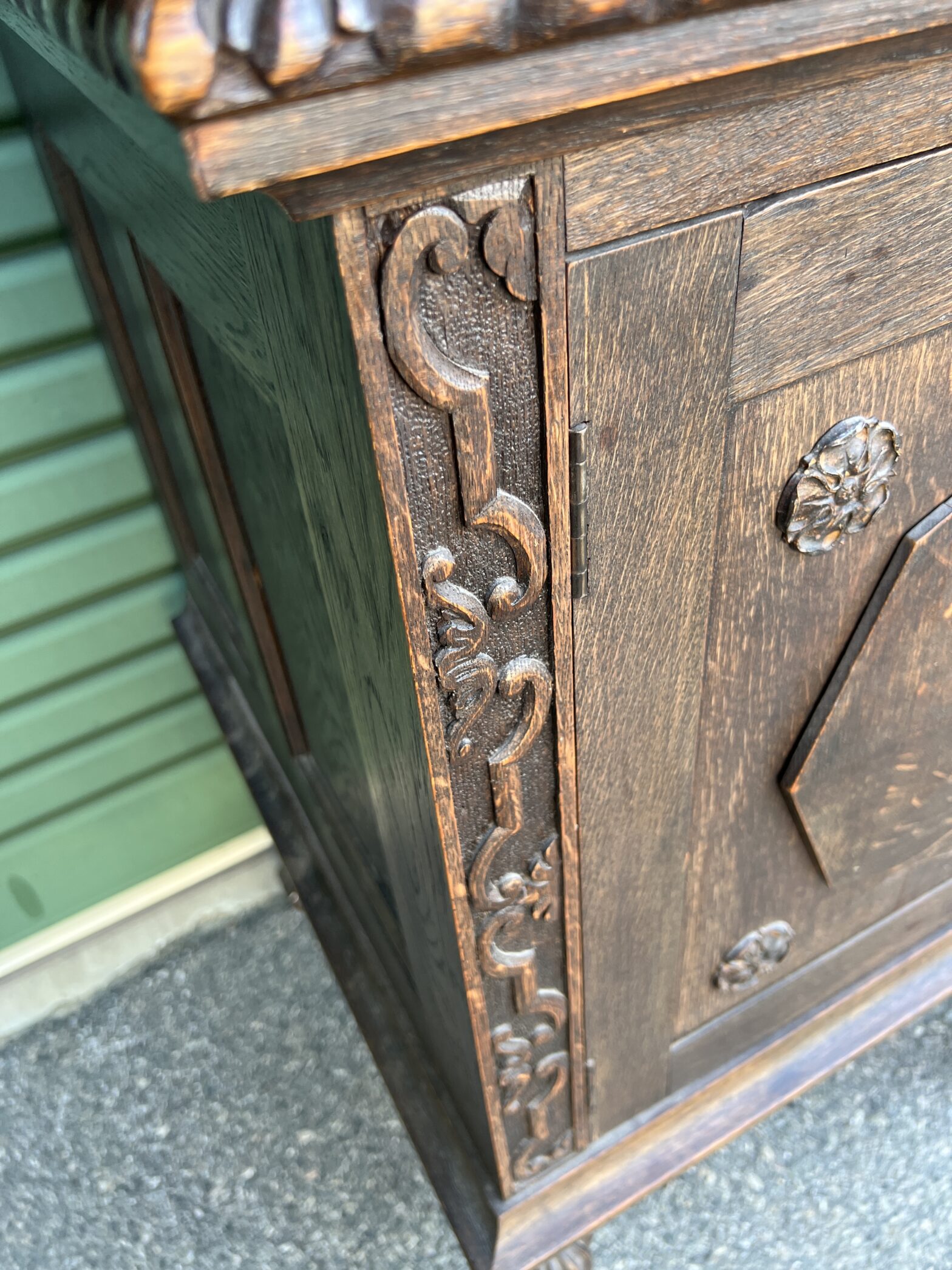 A Jacobean style dining suite South Perth Antiques & Collectables