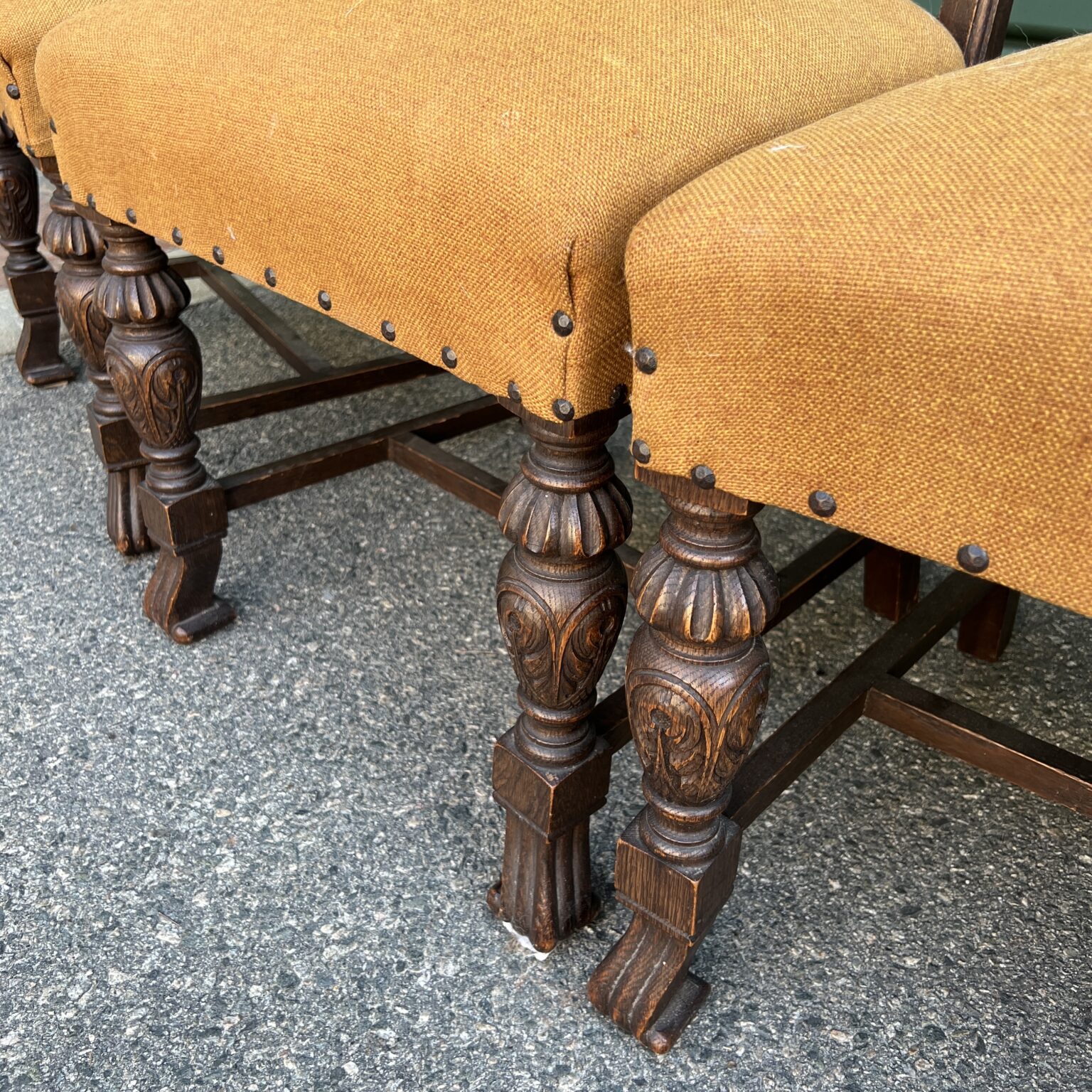 A Jacobean style dining suite South Perth Antiques & Collectables