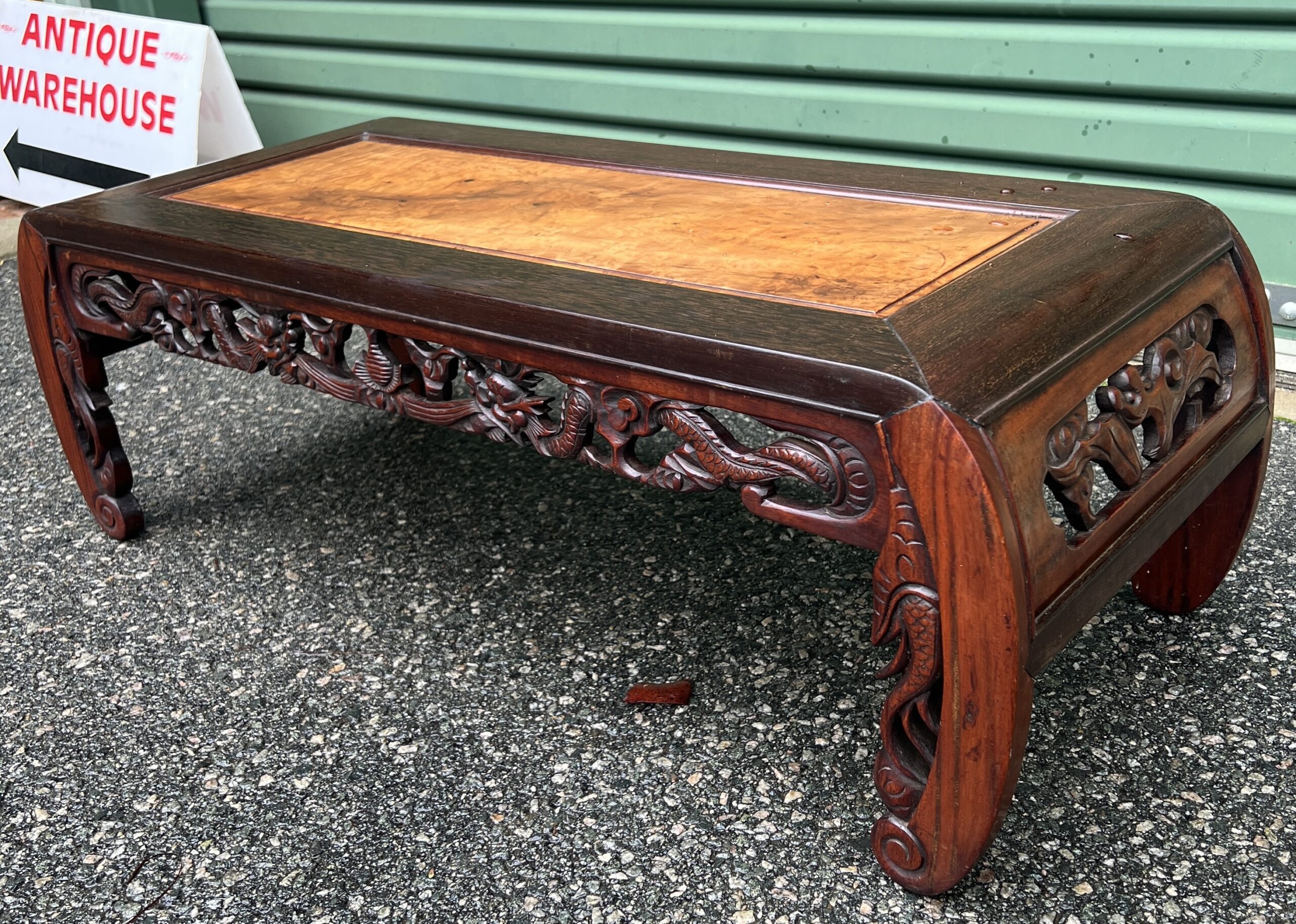 Chinese opium table - South Perth Antiques & Collectables