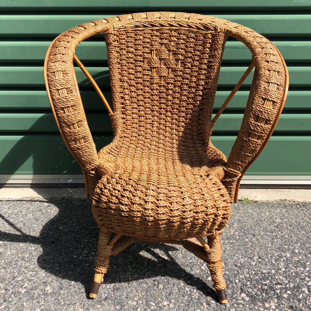 A Vintage Cane Child’s Chair - South Perth Antiques & Collectables